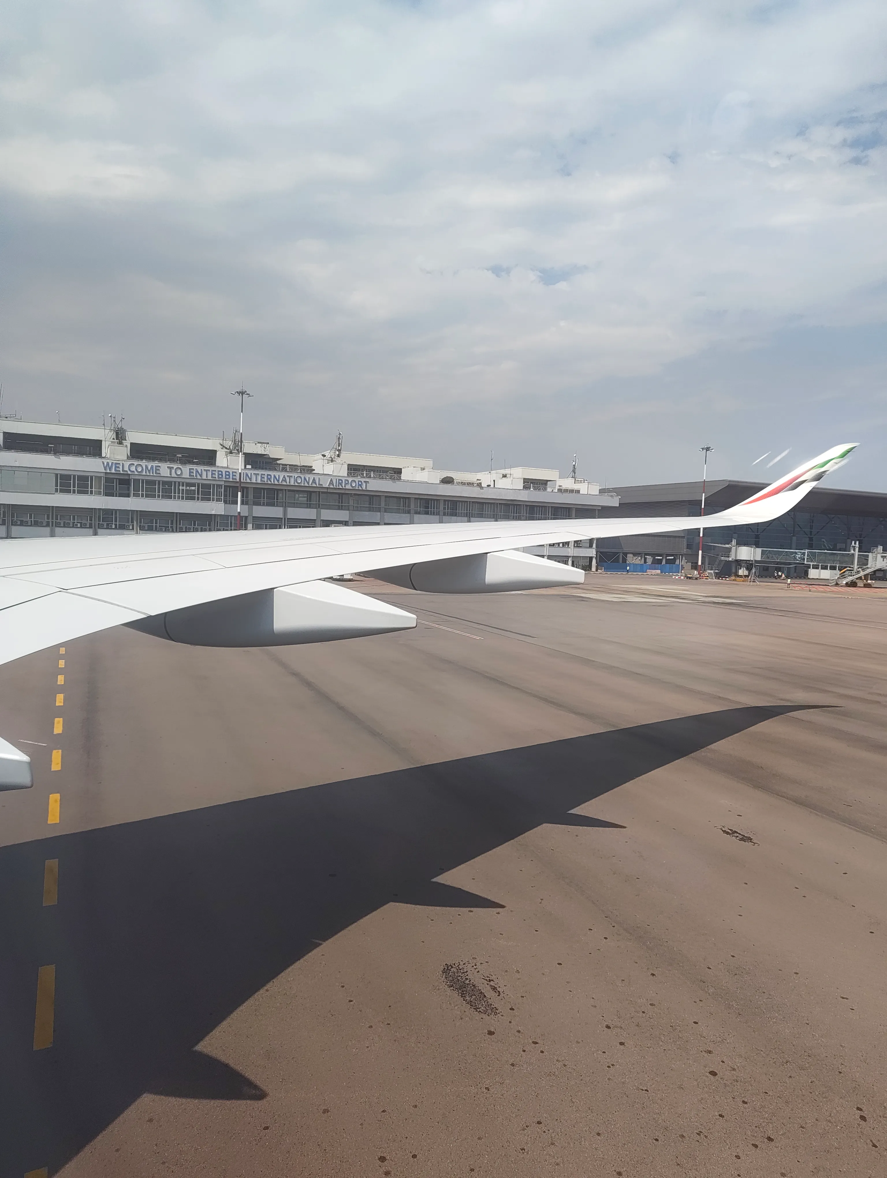 Well, this is entebbe international airport